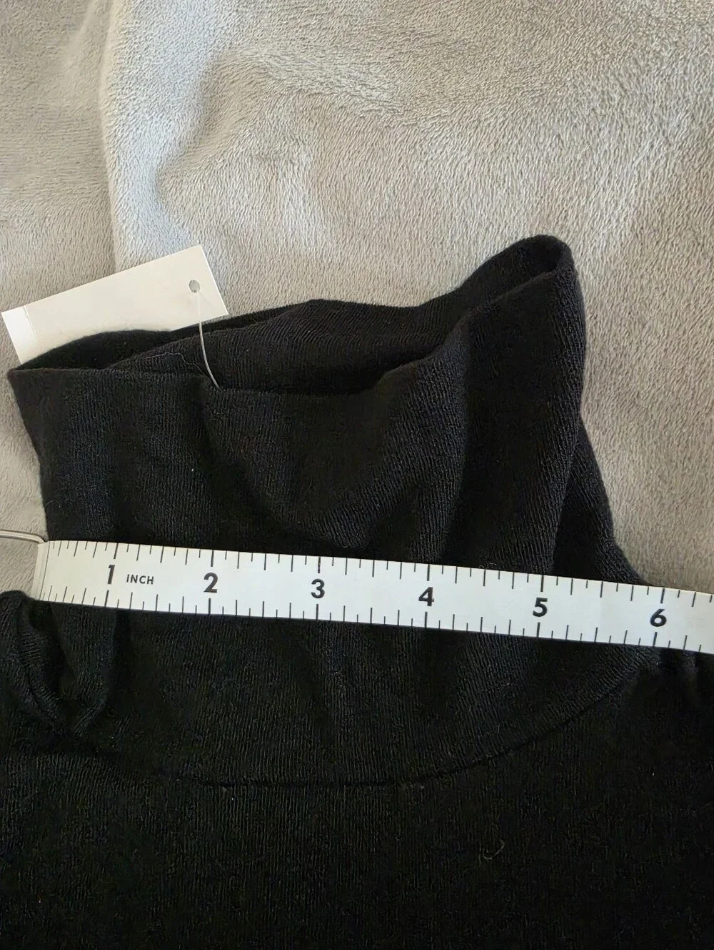 NWT Madewell Wool Blend Turtleneck Long Sleeve Tee Size M